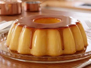 Portuguese Pineapple Pudding Recipe | Easy 4-Ingredient Dessert