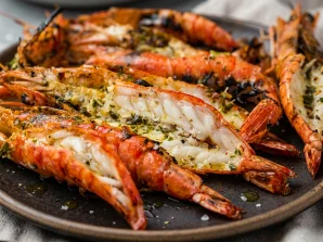 Grilled Portuguese Butter and Garlic Shrimp Recipe