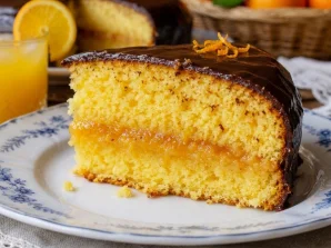 Orange Chocolate Layer Cake with Rich Marmalade Recipe