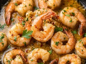 Delectable Portuguese Fried Garlic Shrimp Recipe