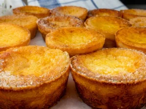 Easy Portuguese Milk and Lemon Tarts Recipe | Creamy & Quick