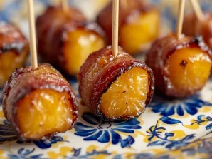 Bacon Wrapped Pineapple Bites Recipe – Sweet & Savory Appetizer