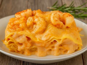 Creamy Shrimp Lasagna with Homemade Sauce Recipe