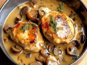 Chicken and Mushrooms with Port Wine Recipe