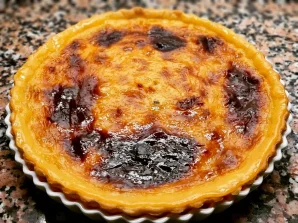 Crispy and Creamy Portuguese Custard Pie Recipe