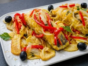Authentic Braga-Style Codfish (Bacalhau á Braga) Recipe