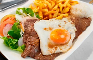 Authentic Portuguese Steak & Egg Recipe with Wine Sauce