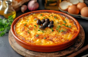 Portuguese Cod Casserole with Potatoes Recipe