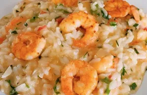 Flavorful and Creamy Shrimp Rice Recipe