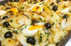 Gorete's Tasty Codfish Casserole Recipe
