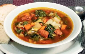 Kale Soup with Chouriço Recipe