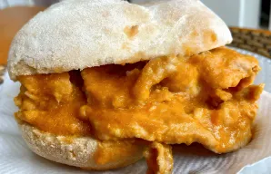 Porto Bifana (Pork Cutlet) Sandwich – Rich, Saucy & Authentic