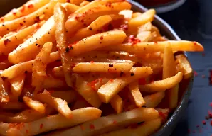 Portuguese Garlic Fries Recipe with Pimenta Moida Marinade