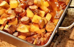Roasted Potatoes with Chouriço Recipe