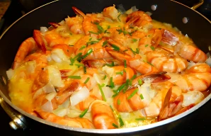 Shrimp in Mustard Sauce Recipe | Easy Garlic & White Wine Shrimp