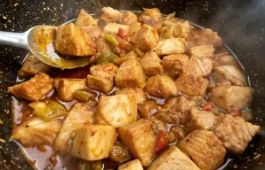 Tasty Fried Pork Rojões Recipe