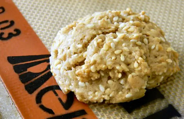 Port and Sesame Biscuits Recipe