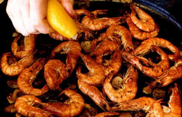 Delicious Garlic Griddle Shrimp Recipe
