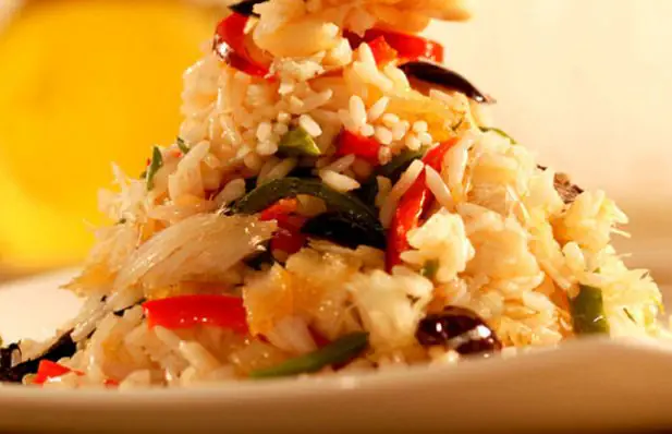 Delicious Cod and Garlic Rice Recipe