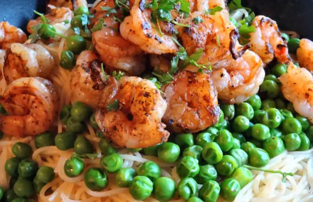 Garlic and Piri Piri Shrimp Pasta Recipe