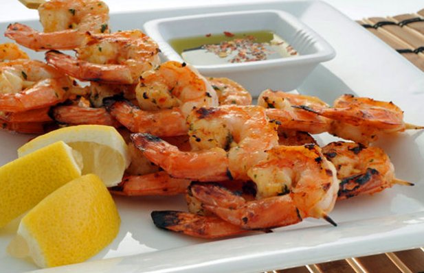 Portuguese BBQ Grilled Shrimp Recipe