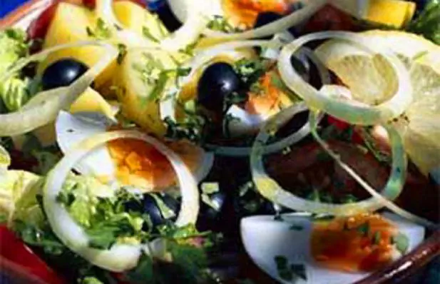 Traditional Vegetable Salad Recipe