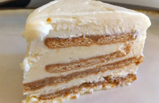 Maria Biscuits Ice Cream Cake Recipe