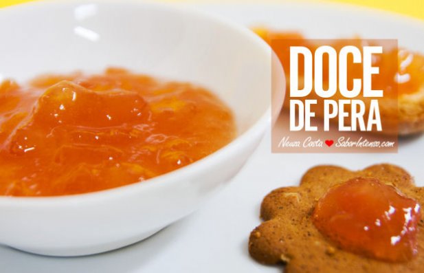 Portuguese Pear Jam Recipe
