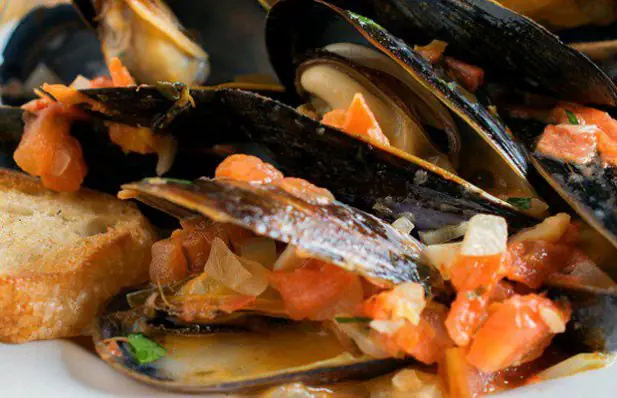 Delicious Mussels in Garlic Sauce Recipe