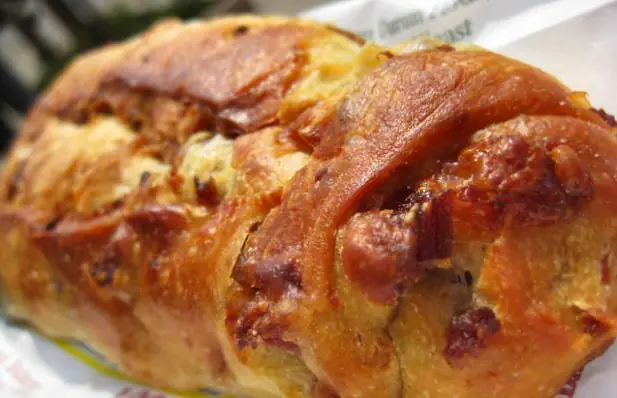 Yum Cheese and Ham Bread Recipe