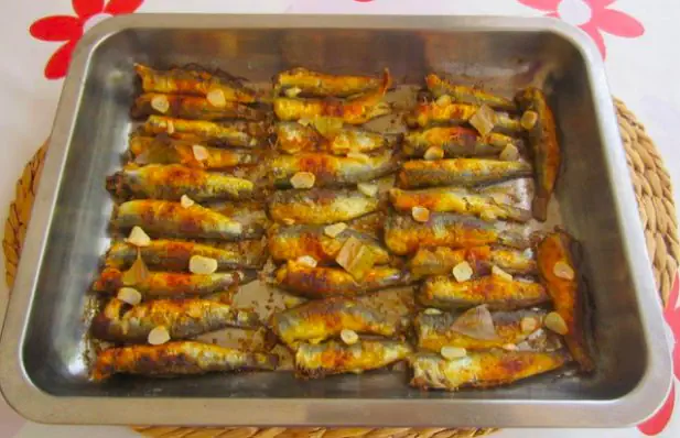 Oven Roasted Sardines (Sardinhas Assadas) Recipe