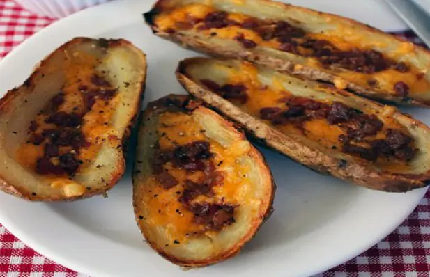Crispy Potato Skins with Linguiça Recipe