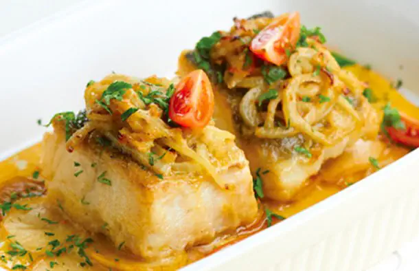Yummy Fried Cod with Eggs Recipe