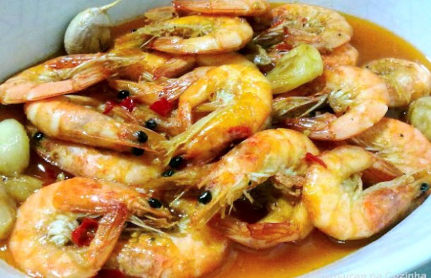 Portuguese Fried Shrimp Recipe