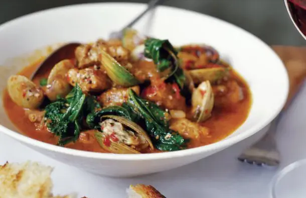 Spicy Pork Stew with Cockles Recipe