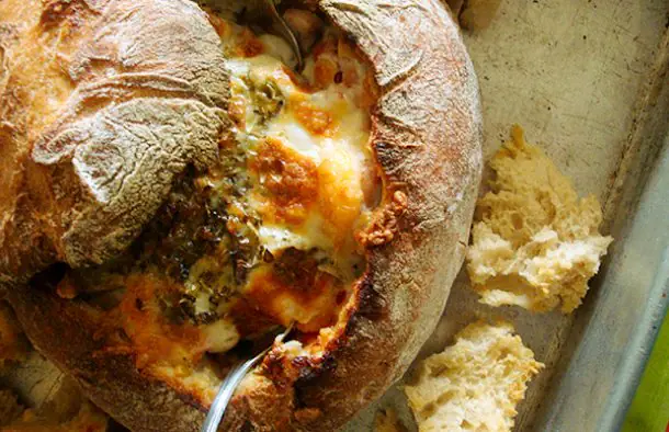 Tasty Stuffed Bread with Shrimp Recipe