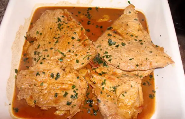 Pork Bifanas in Wine Sauce Recipe