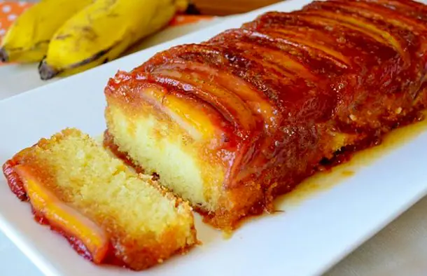 Amazing Banana Caramelized Cake Recipe