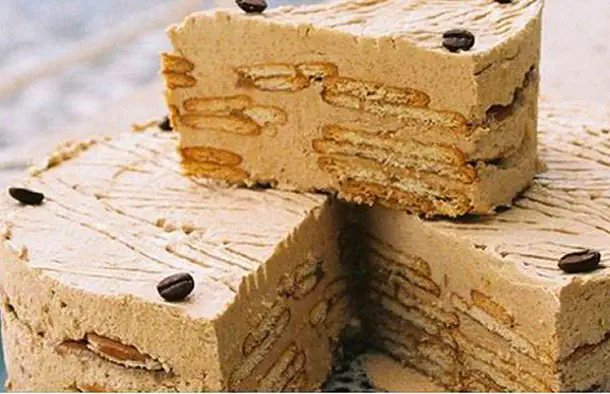 Coffee Cake with Maria Biscuits Recipe