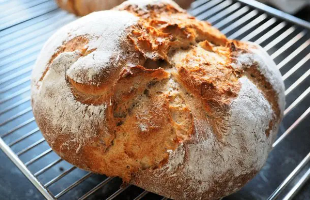 Yum Homemade Crusty Bread Recipe