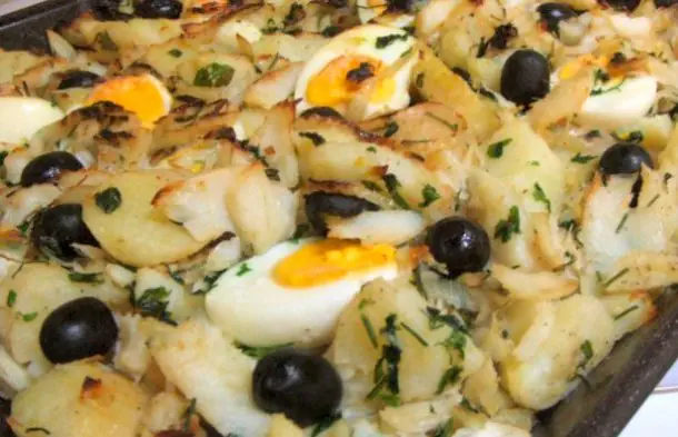 Gorete's Tasty Codfish Casserole Recipe