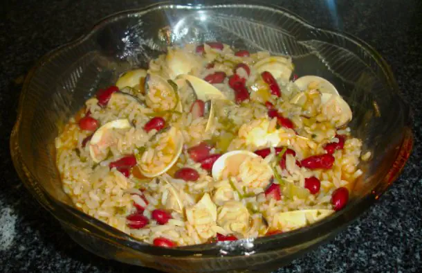 Delicious Bean Rice with Clams Recipe