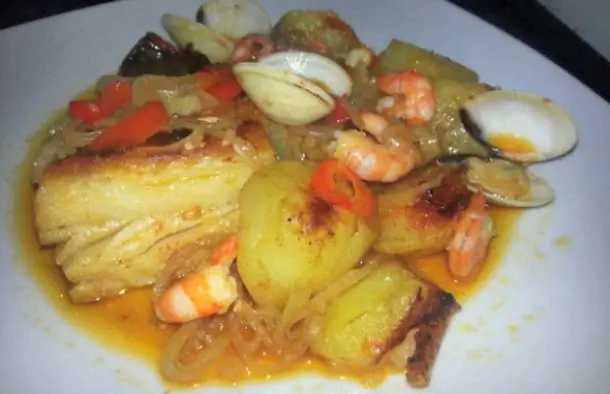Yum Baked Cod and Shrimp Recipe