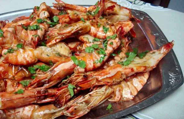 Yum Juicy and Spicy Grilled Shrimp Recipe