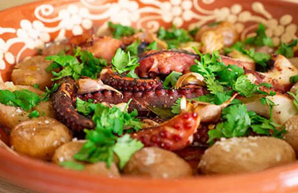 Roasted Octopus and Potatoes Recipe