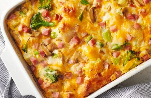 Ham and Cheese Omelette Recipe