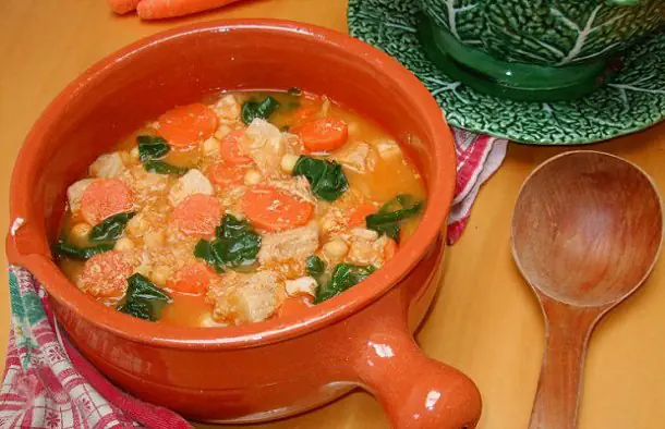 Easy Pork and Chickpea Soup Recipe