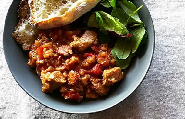 Amazing Pork and Rice Stew Recipe