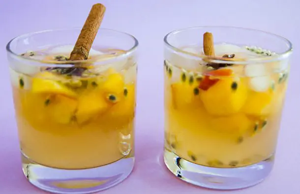 Wine and Passion Fruit Sangria Recipe