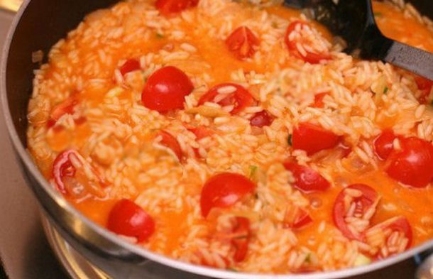Portuguese Tomato Rice Recipe